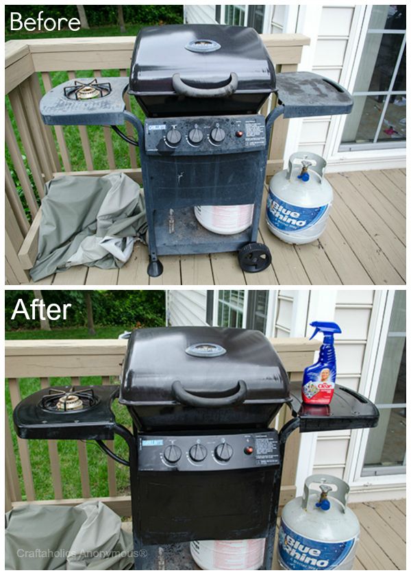 How to clean a grill