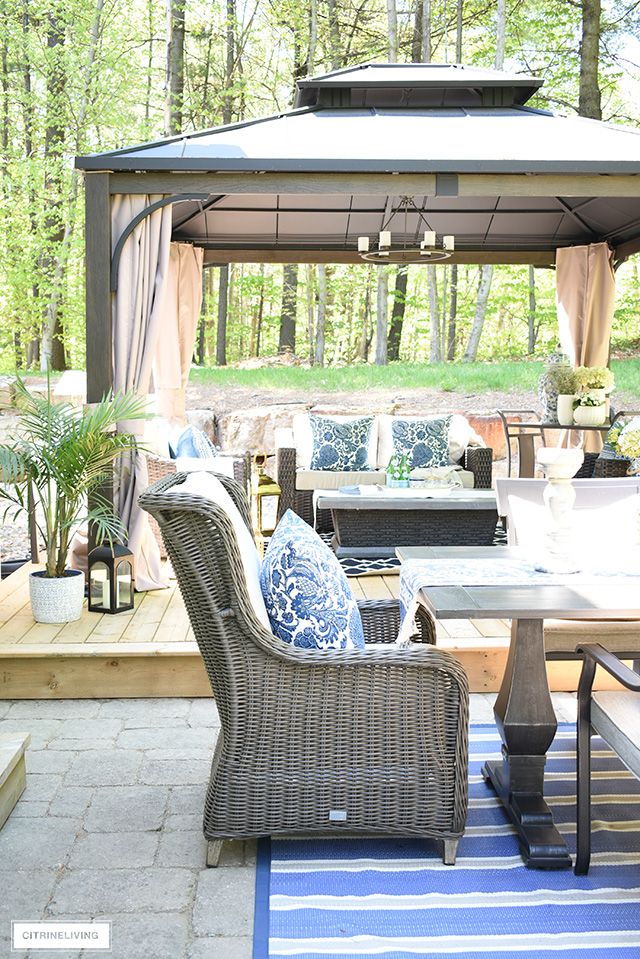 Create the ultimate outdoor living space by bringing the indoors out - from beau...