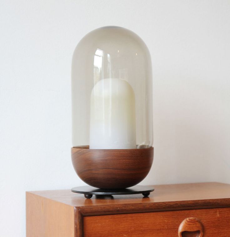 12 Bedside Table Lamps To Dress Up Your Bedroom // Bell lamp by Magnus Pettersen...