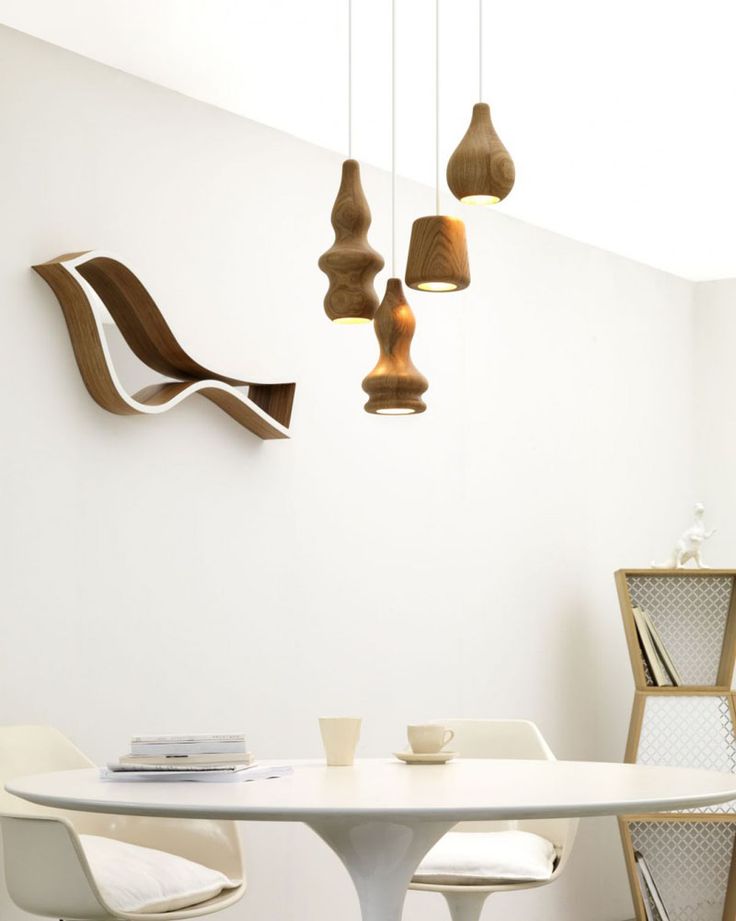 15 Wood Pendant Lights That Add A Natural Touch To Your Decor // Smooth light co...