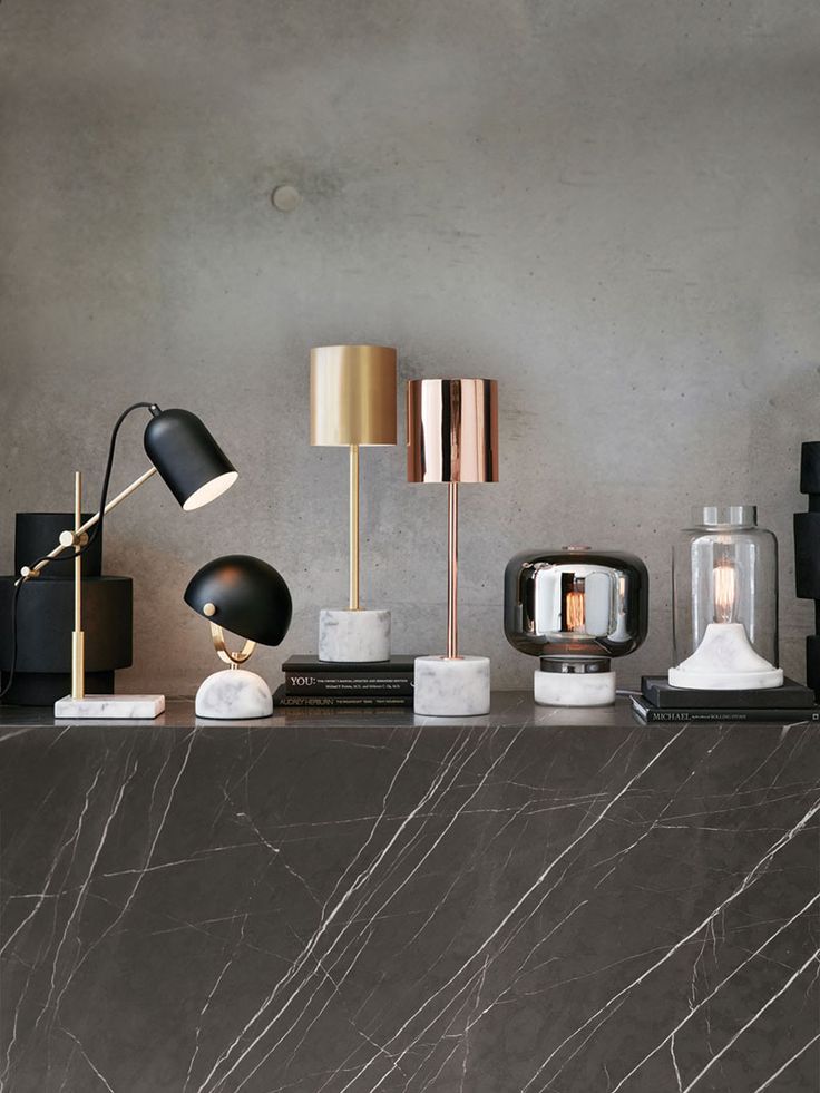 Office Decor Idea - Add A Touch Of Marble // Lighten up your space in more ways ...