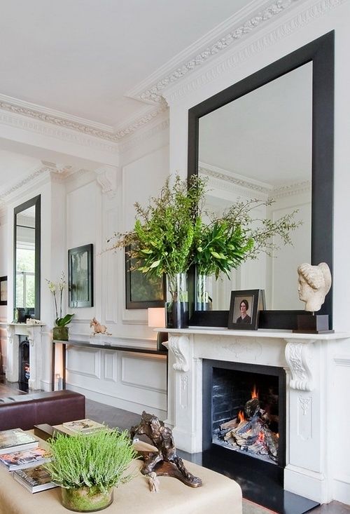 Mirrors Home Decor Mirror Above, Is It Ok To Put A Mirror Above Fireplace