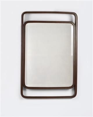 A wall mirror (“Mirror Frame”), Model No. 40/8, designed by Gustav Siegel,
