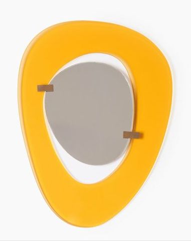 Max Ingrand, Yellow-framed mirror , 1950's