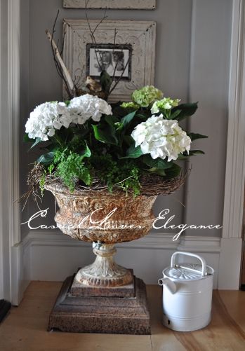 Casual Loves Elegance LOVE* this antique urn! In the foyer in our home, greats e...