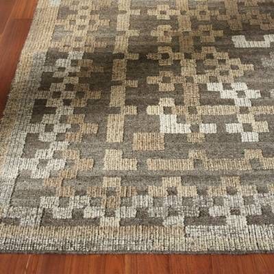 A rugged and worldly foundation for your space, our handwoven Sheridan Rug is ma...
