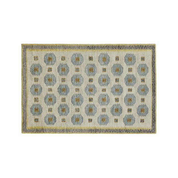 Alvy Spring Wool-Blend 4'x6' Rug | Crate and Barrel