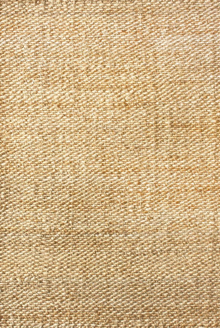 Bring the rustic and natural look to your space with this natural shade jute rug...