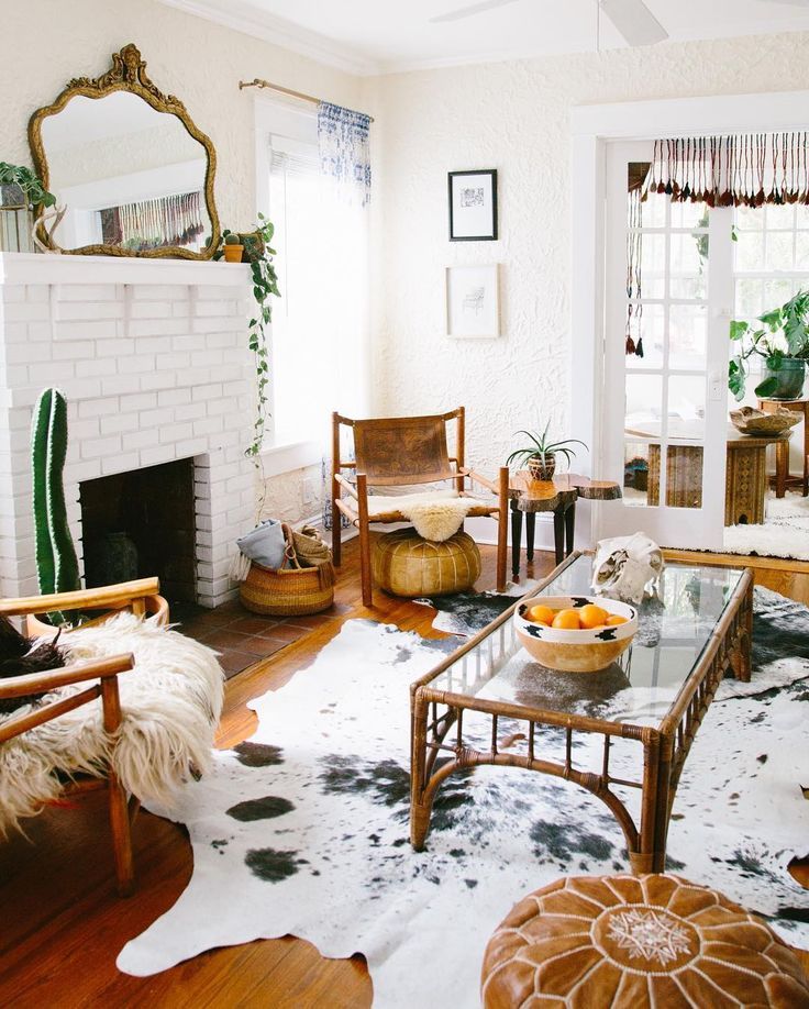 “I might be slightly obsessed with these Nguni cowhide rugs from /zealliving/ ...
