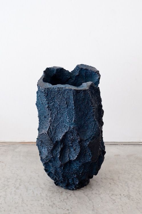 Israeli ceramicist Michal Fargo produces these vases by ripping blocks of spongy...