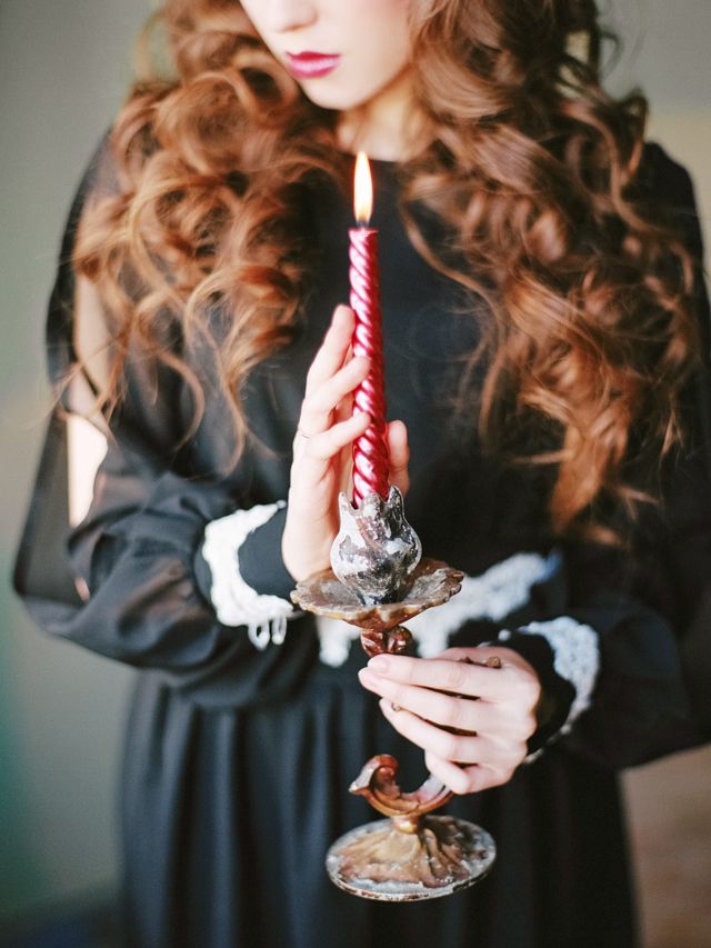 Red candle | Olga Plakitina | see more on: burnettsboards.co...
