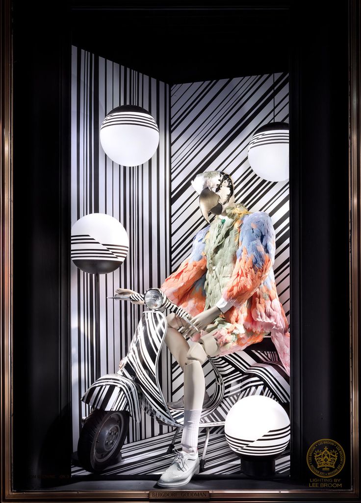 Lee Broom Illuminates Bergdorf Goodman’s Menswear Windows