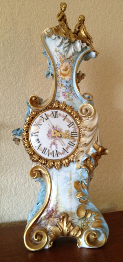 French Baroque style clock