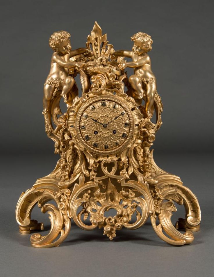 Magnificent 19th C. French Bronze Mantle Clock