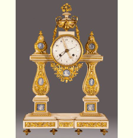 Reloj de sobremesa François-Louis Godon (relojero) y Henri-François Dubuisson ...