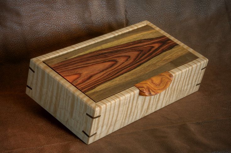 Curly Maple and Cocobolo box - by fisherdoug09 @ LumberJocks.com ~ woodworking c...