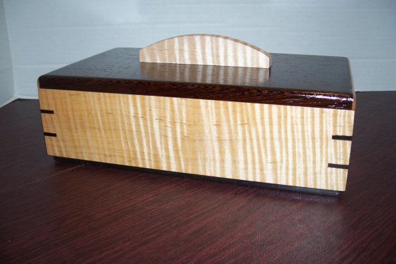 Handmade Wooden Keepsake / Jewlery Box by morethanpens on Etsy, $70.00