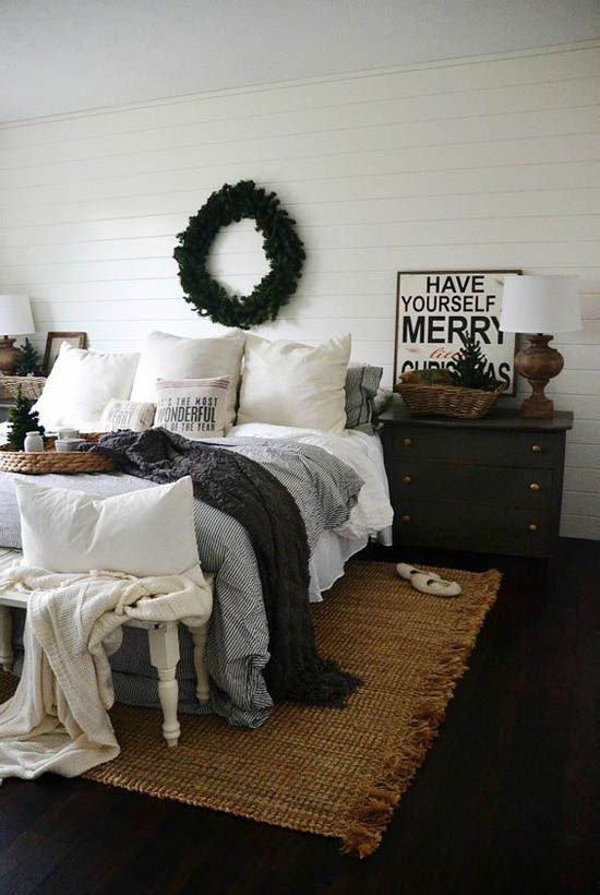 Christmas bedroom decorating ideas and inspiration: It is true that the kitchen ...