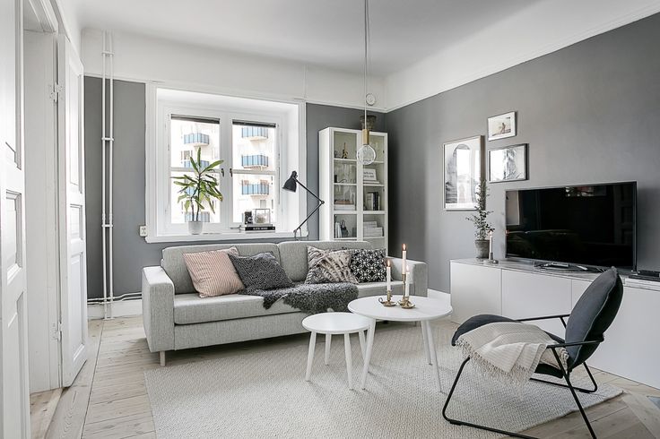 Grey living room