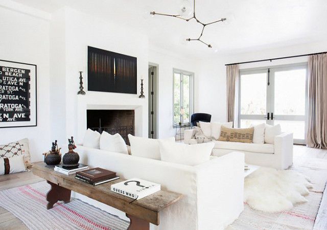 How to layer rugs in your living room