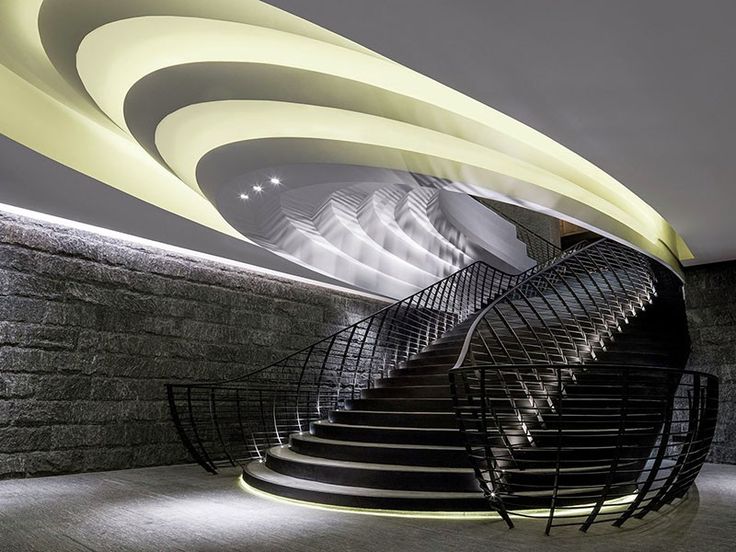 Ceiling Lighting Inspired By China's Terraced Rice Fields