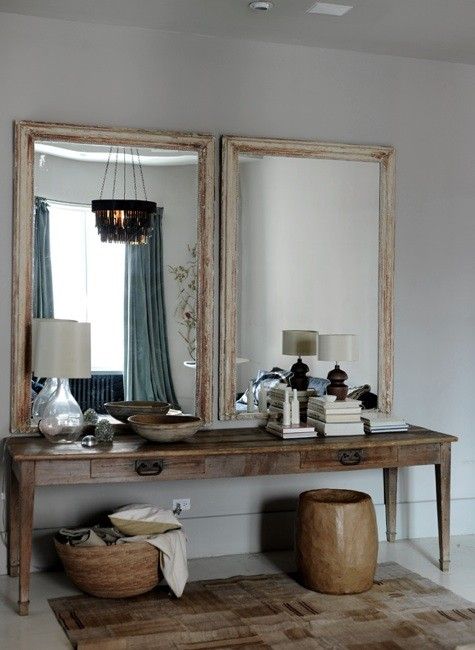 LOVE THESE MIRRORS FOR BATHROOM - SIMPLE UNIQUE