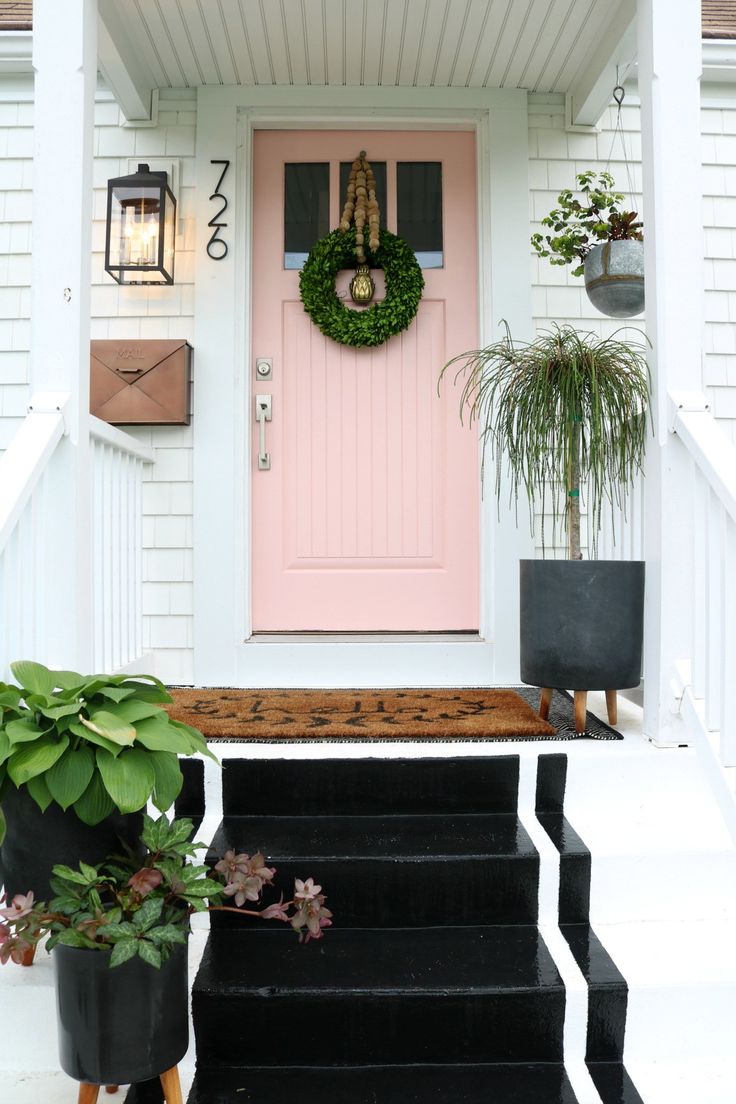 Painting your front door is such a easy way to transform your home's exterior. O...