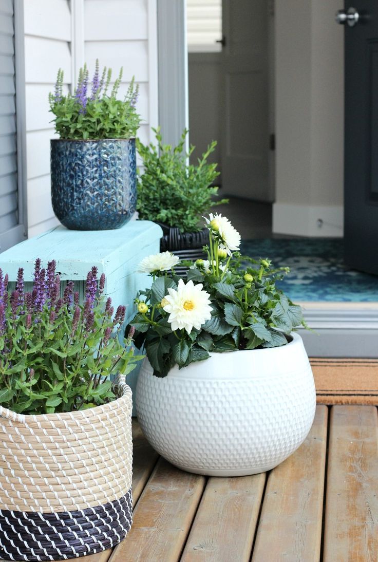 See how easy it was to transform a flea market find into a basket planter for ou...