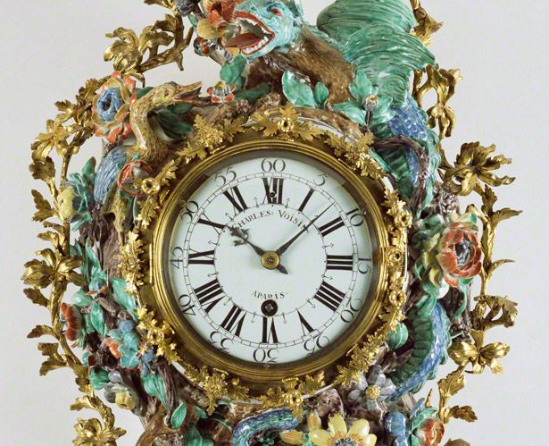 Wall Clock (Pendule d’alcove), about 1740, movement by Charles Voisin, clockma...