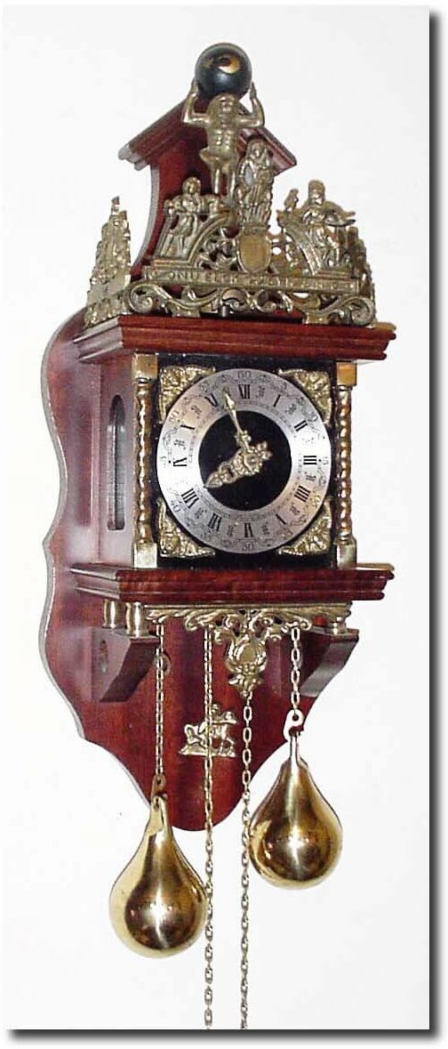 West German Antique Clocks | Antique German or Germany Wall WagOnWall Clock