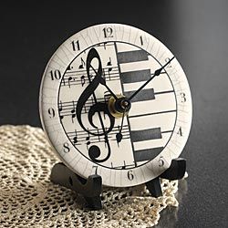 Ceramic Musical Clock - my heart just skipped a beat
