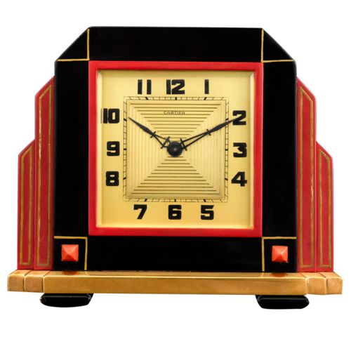 Clock, Cartier, 1920