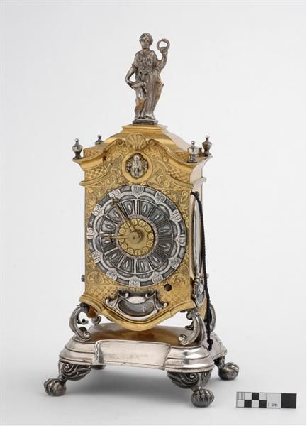 Travel Alarm Clock Kriedel, Johann Gottfried (maker) Bautzen 1730/1750