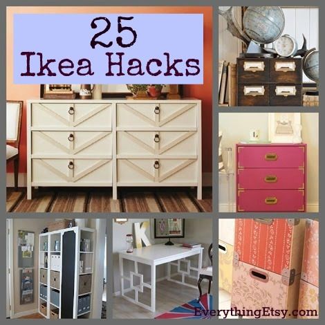 Turn IKEA furniture into fabulous pieces! Ikea dresser is awesome!! I used paint...