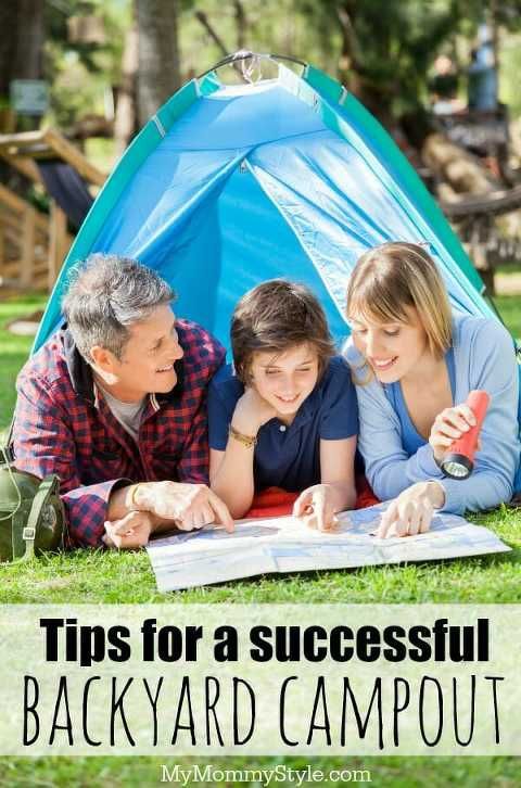 5 Tips for a Successful Summertime Backyard Campout