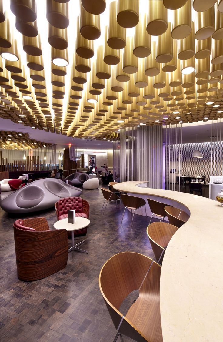 Virgin Upper Class Lounge at JFK by Slade Architecture