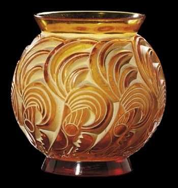 Art Deco Lalique Vase. @Deidré Wallace