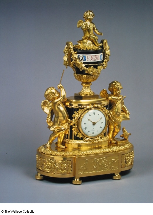 Mantel clock Robert Robin (1742 - 1799) , Movement Maker Joseph Coteau (1740 - 1...