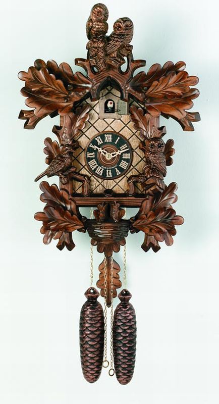 River City Cuckoo Clocks Owls, Bird & Nest Cuckoo Clock