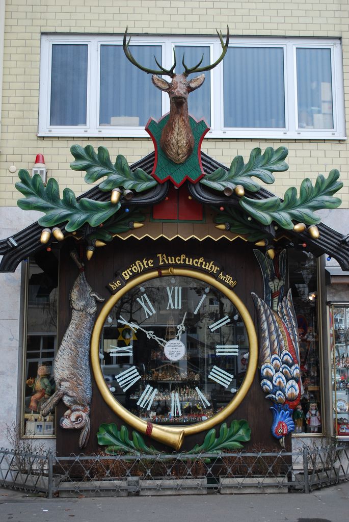 World’s Largest Cuckoo Clock in Wiesbaden, Germany…   Born in Wiesbaden,  Ge...