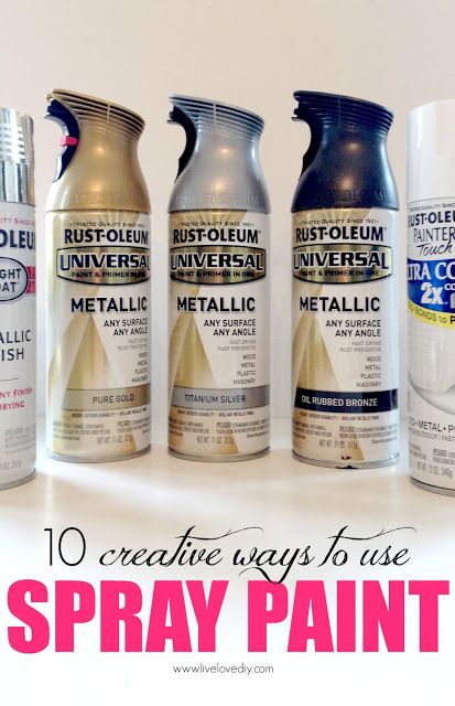 10 Spray Paint Tips: what you never knew about spray paint. So good to know!