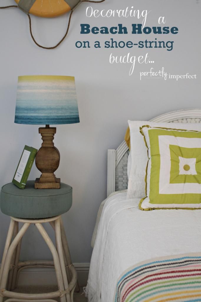 Beach House Decorating Project @ perfectly imperfect, one of my favorite blogs.