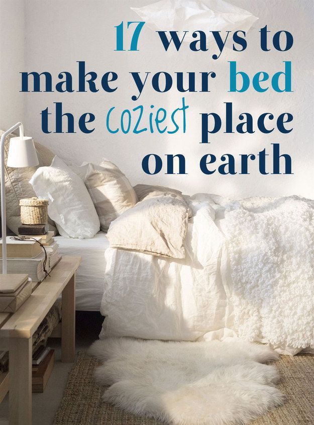 This is my ultimate dream - 17 Ways To Make Your Bed The Coziest Place On Earth