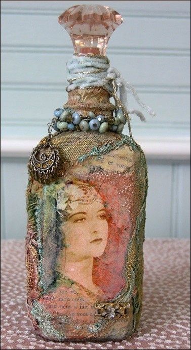 altered bottle....one of my favorites!