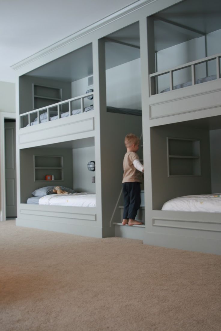 August Fields: boy bunk room - would be fun for a vacation home