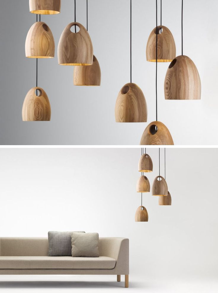 15 Wood Pendant Lights That Add A Natural Touch To Your Decor // These oak penda...