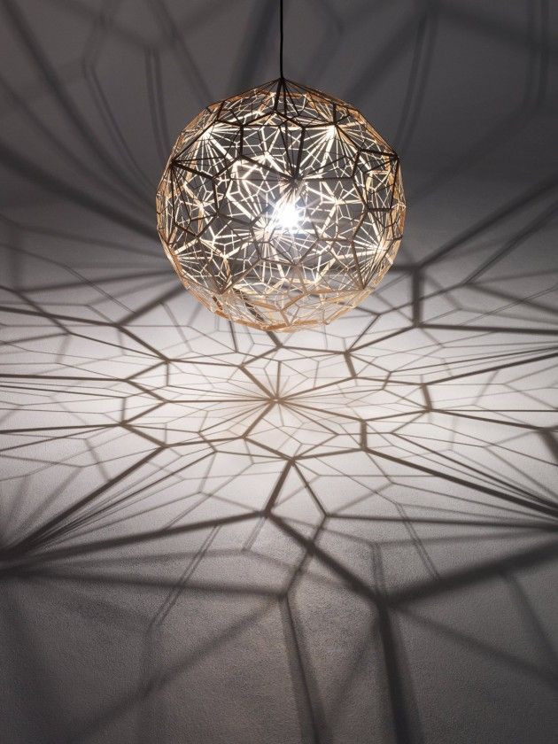 The Etch Web pendant lamp by Tom Dixon