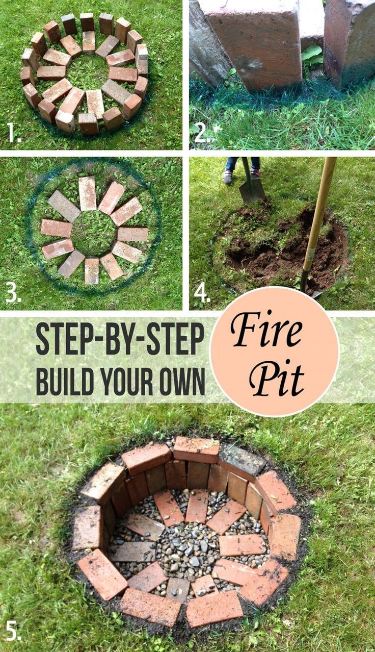 10 Super Easy Ways To Build Your Own Fire Pit