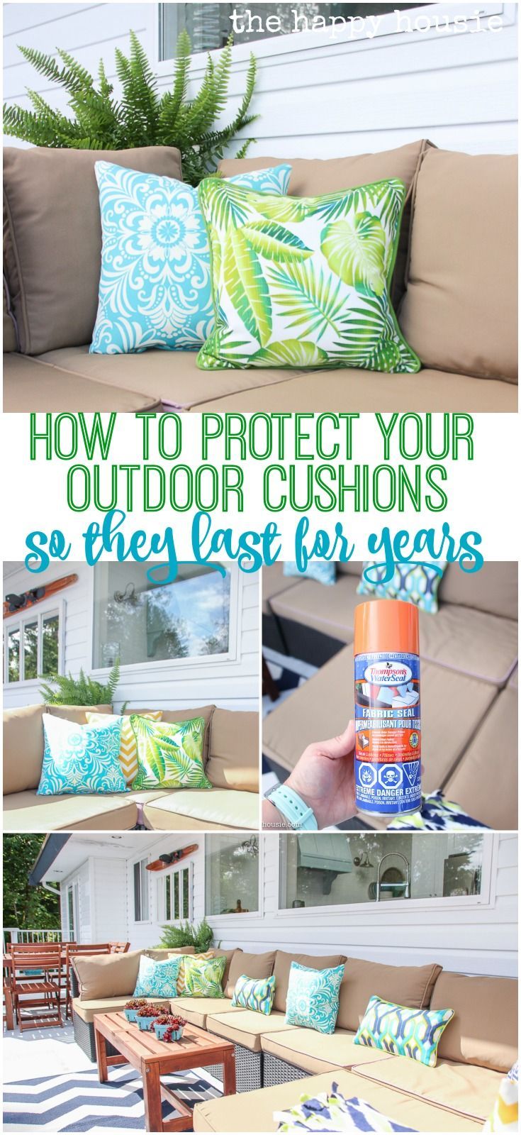 How to Protect Your Outdoor Cushions from the elements of summer so they last yo...