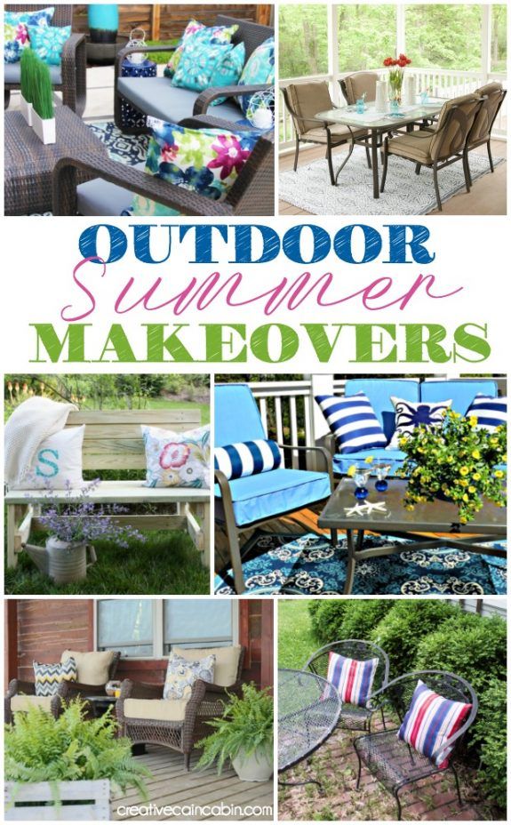 Outdoor Summer Makeovers, Design an Outdoor Space on a Budget, Tips and Trick Fo...